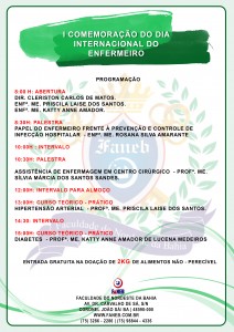 Panfleto de Enfermagem - Costas